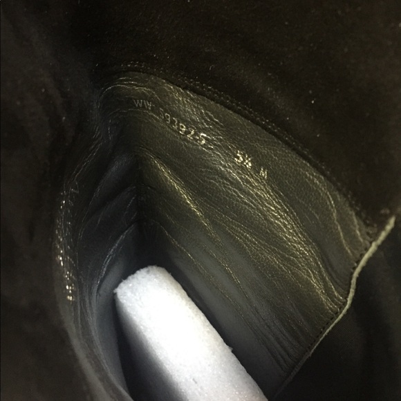 Stuart Weitzman Black Over the Knee Boots size 5.5 - Picture 7 of 8